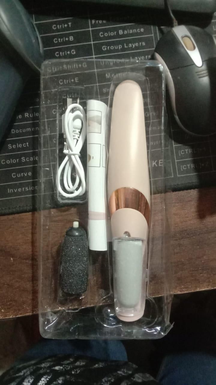 Bos Medicare Surgical Finishing Touch Flawless Pedi Electronic Tool File and Callus Remover, Foot File Callus Remover Too