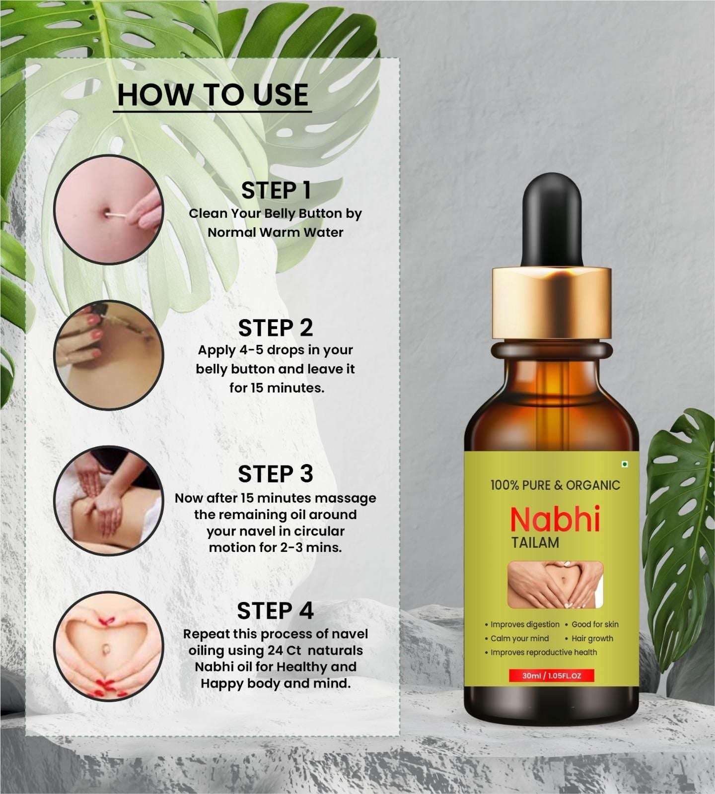 Nabhi Therapy Oil (Pack of 2)