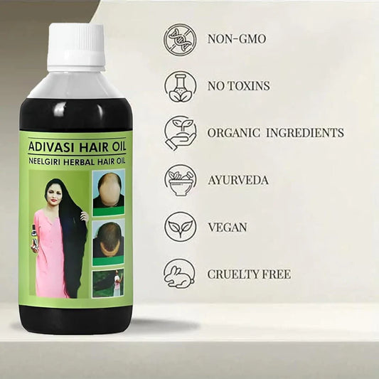 Adivasi Neelgiri Herbal Hair Oil 125ml Each