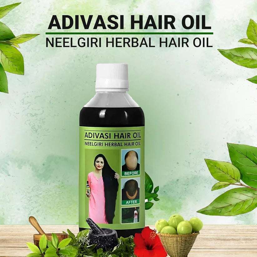 Adivasi Neelgiri Herbal Hair Oil 125ml Each